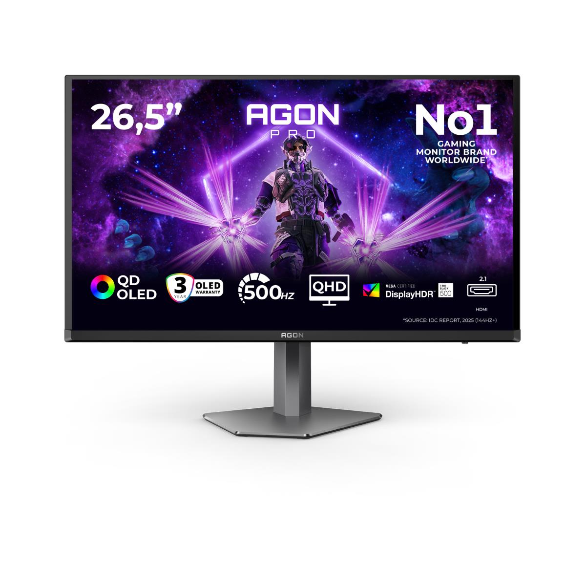 Gaming Monitor - AG276QKD2 - 27in - 2560x1440 (QHD) - QD-OLED