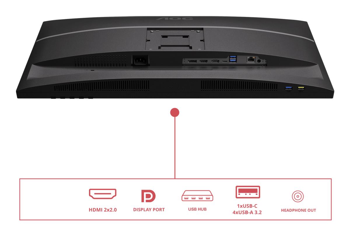Desktop USB-C Monitor - U27E4CV  - 27in - 3840x2160 (4K UHD) - 4ms