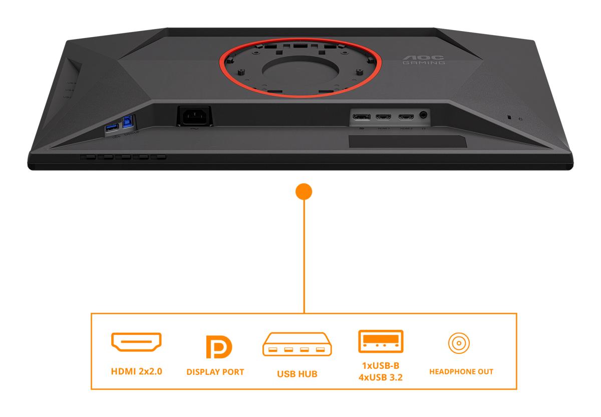 Gaming Monitor - 25G4KUR - 25in - 1920x1080 (Full HD) - IPS  DisplayHDR 400