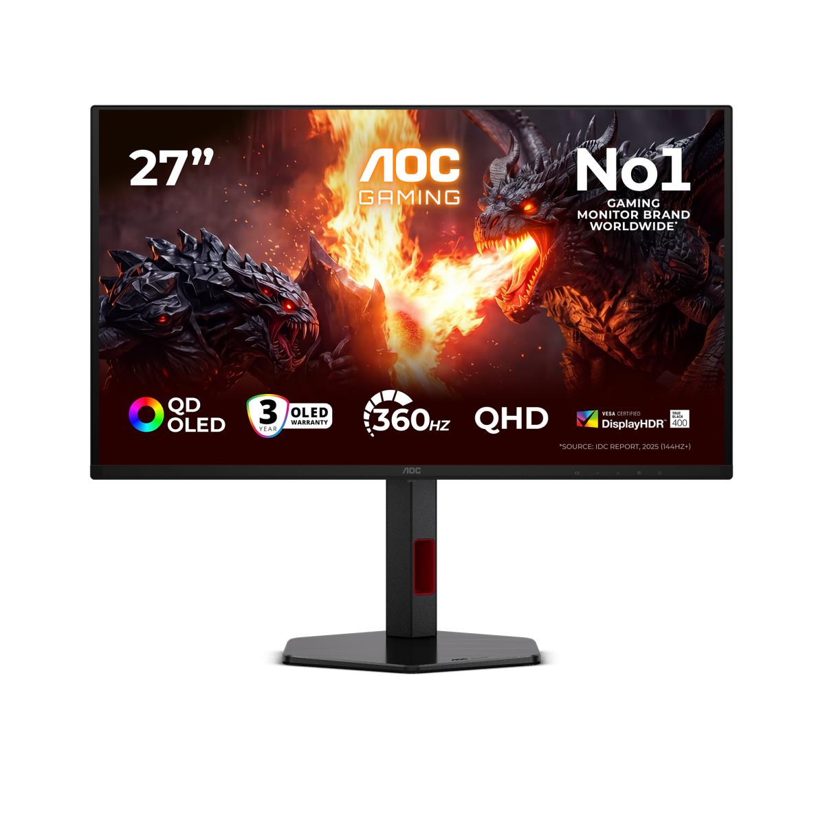 Gaming Monitor - Q27G4SDR - 27in - 2560x1440 (QHD) - QD-OLED