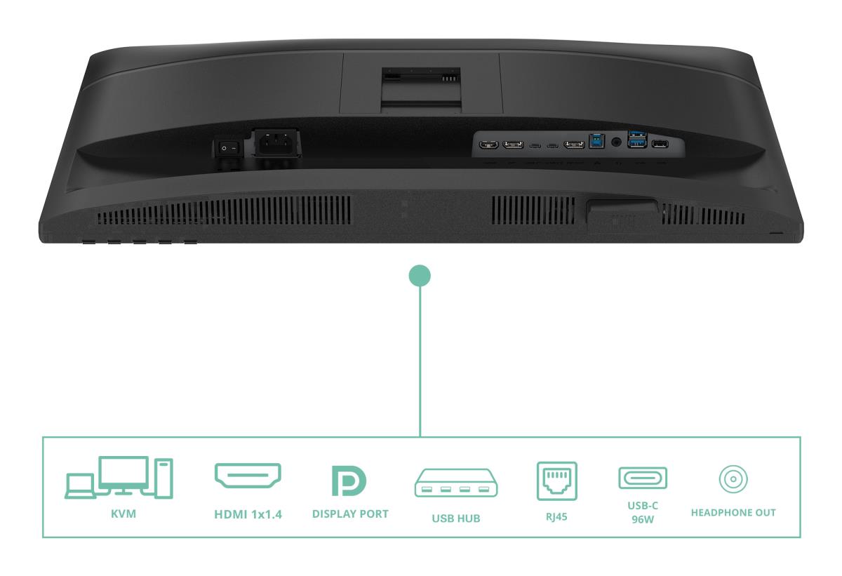 Desktop Monitor - 24P4CV - 24in - 1920x1080 (Full HD) - IPS 4ms