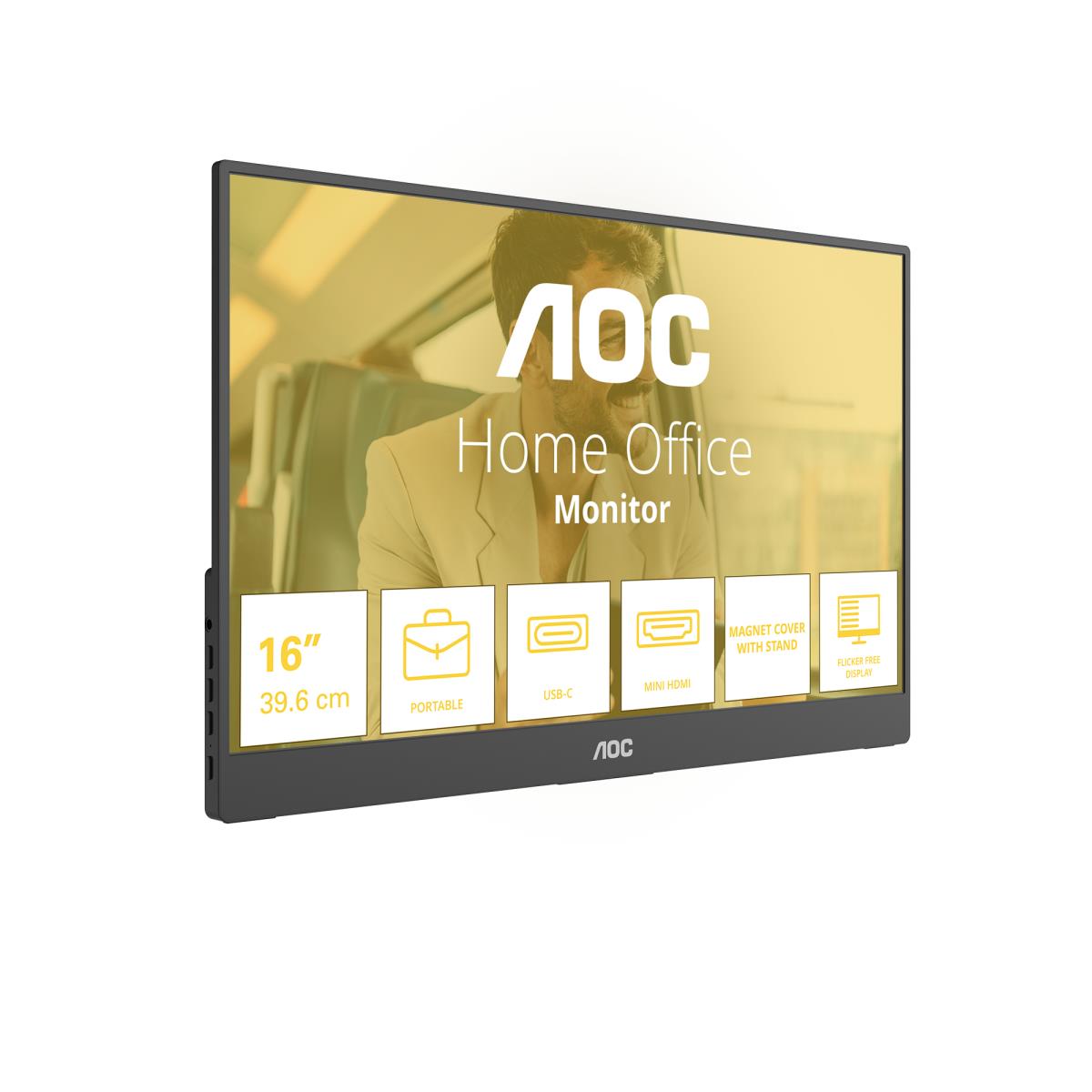 Portable USB-C Monitor - 16T20E2 - 15.6in - 1920x1080 (Full HD) - IPS 4ms