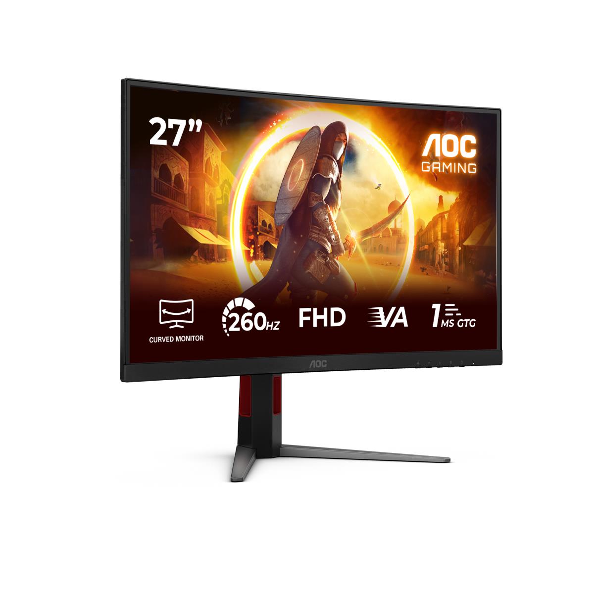 Curved Monitor - C27G4Z2 - 27in - 1920x1080 (Full HD) - Black - Fast VA 1ms