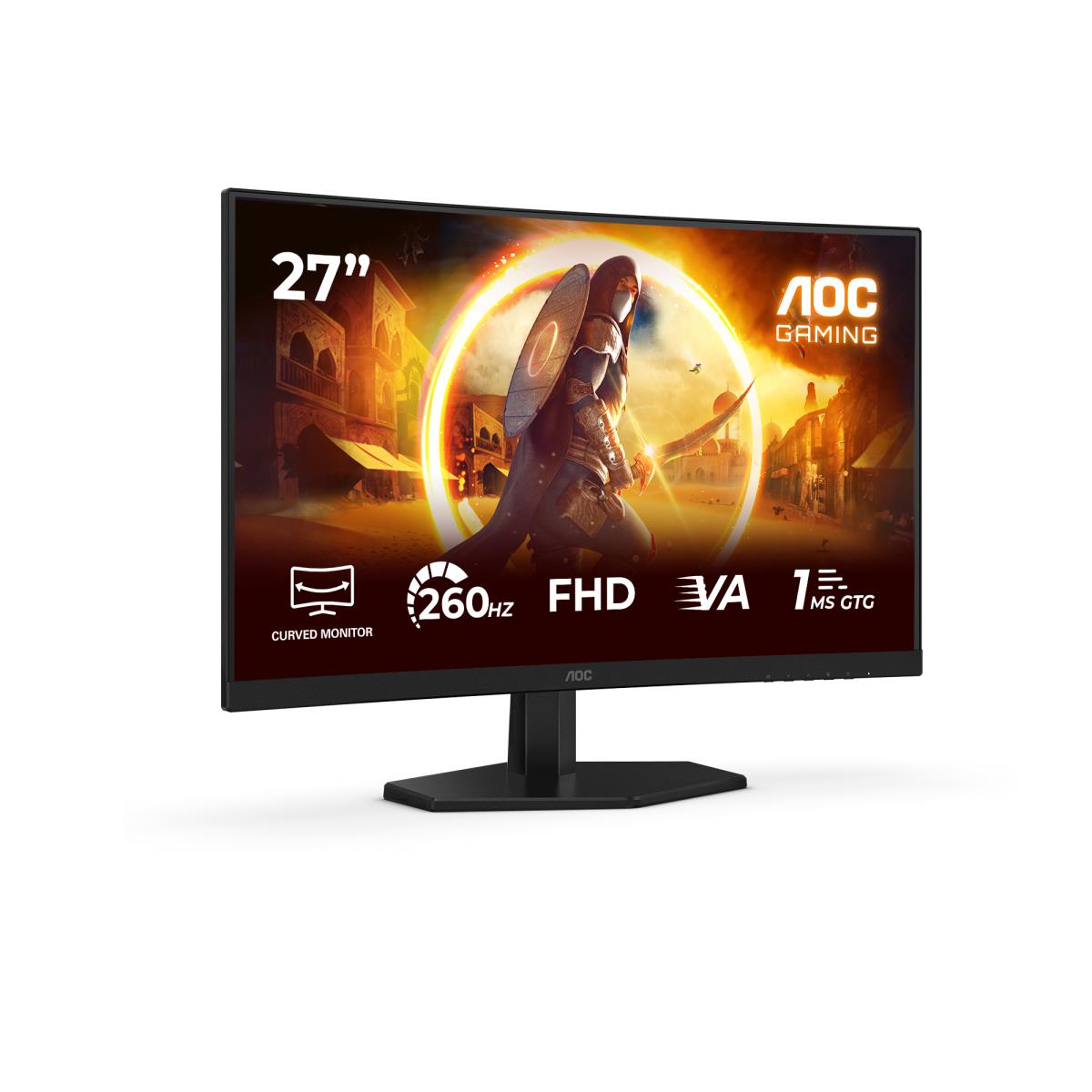 Curved Monitor - C27G42ZE - 27in - 1920x1080 (Full HD) - Black - Fast VA 0.3ms