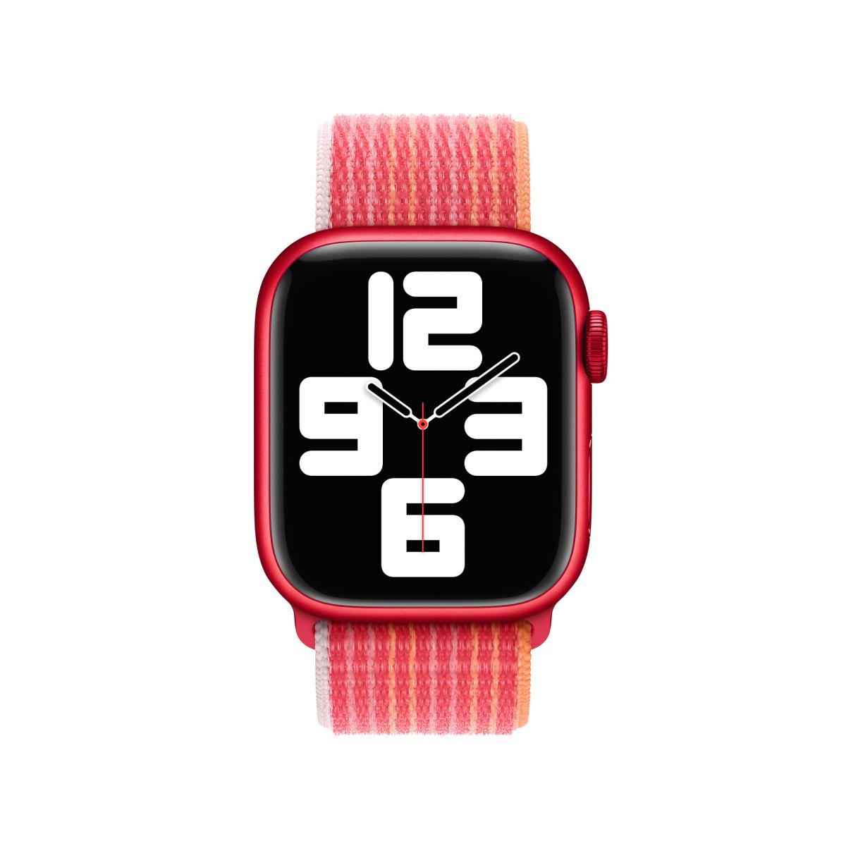 41mm red Sport Loop