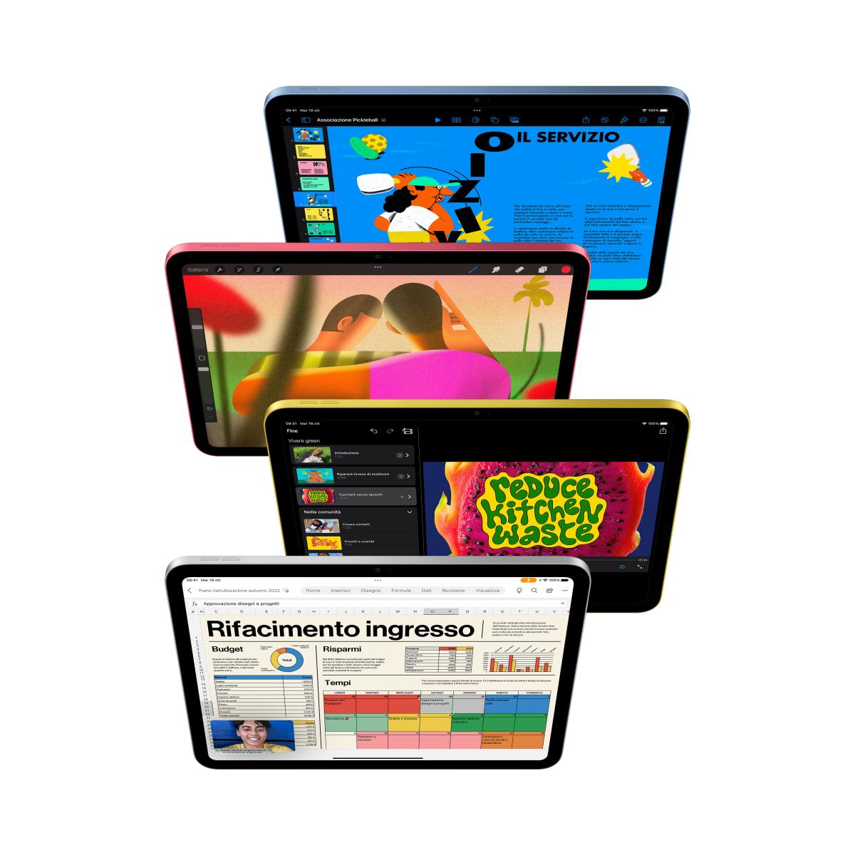 iPad - 10.9in - 10th Gen - Wi-Fi - 256GB - Pink