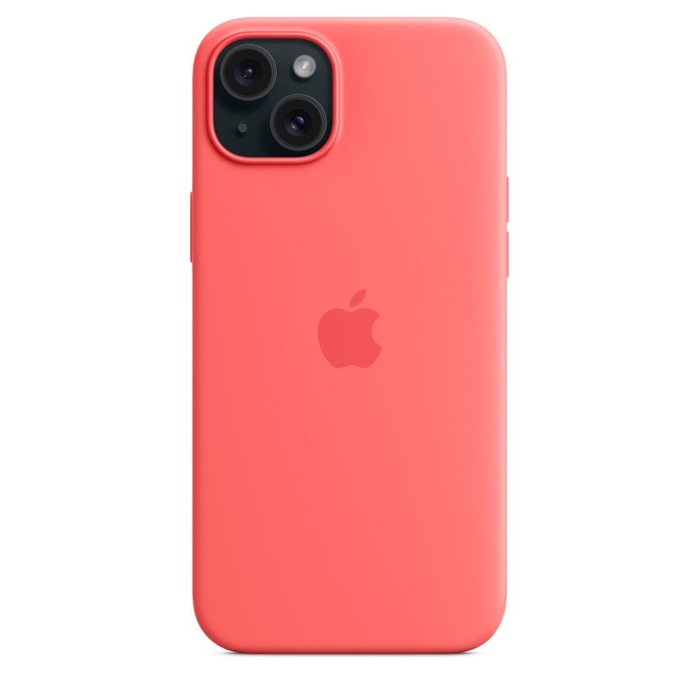 iPhone 15 Plus - Silicone Case With Magsafe - Guava