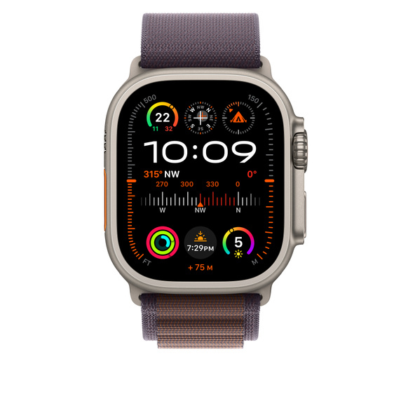 Watch 49mm Indigo Alpine Loop - Medium