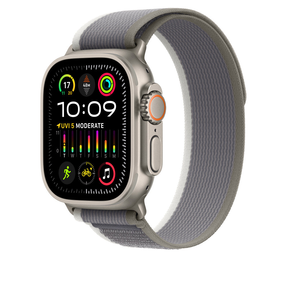 Watch 49mm Green/gray Trail Loop - S/m