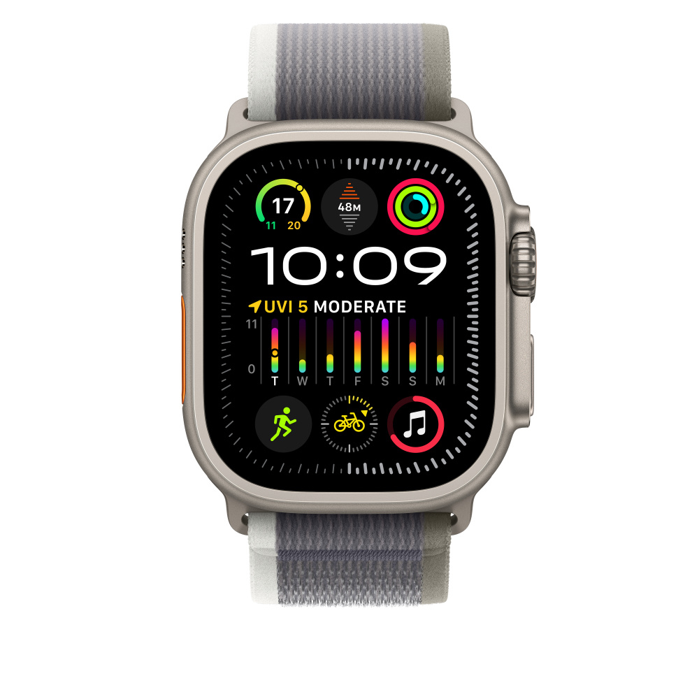 Watch 49mm Green/gray Trail Loop - S/m