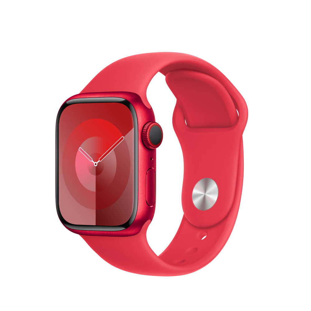 Watch 41mm  Red Sport Band - M/l