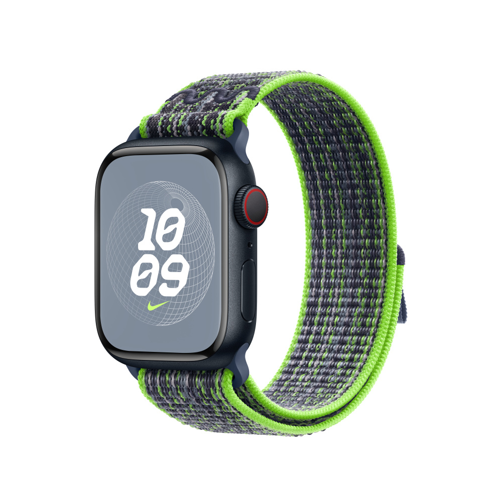 Watch 41mm Bright Green/blue Nike Sport Loop