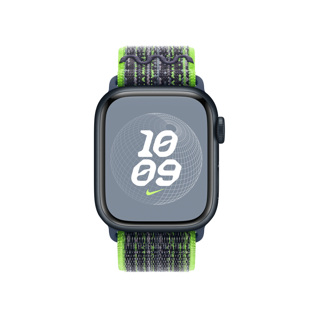 Watch 41mm Bright Green/blue Nike Sport Loop