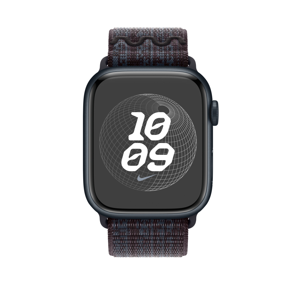 Watch 45mm Black/blue Nike Sport Loop