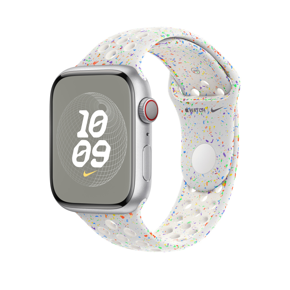 Watch 45mm Pure Platinum Nike Sport Band - M/l