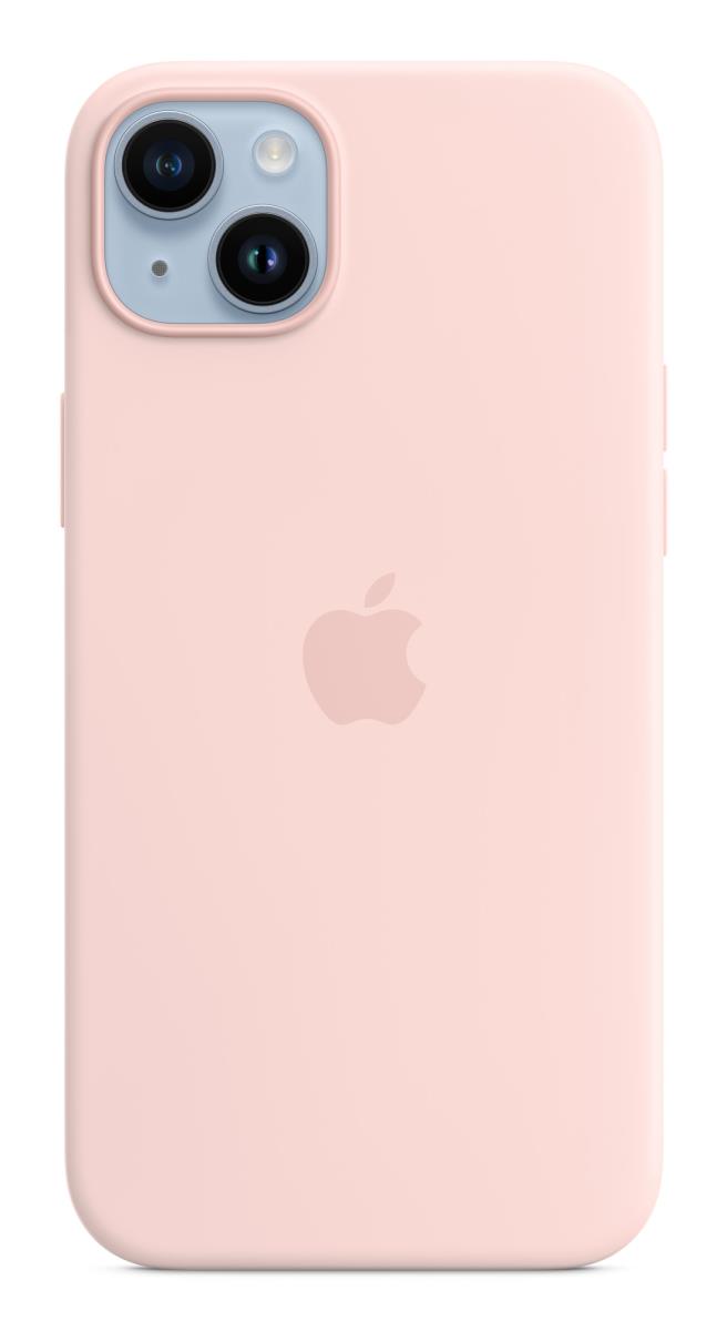 iPhone 14 Plus Silicone Case With Magsafe - Chalk Pink