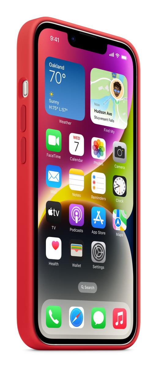 iPhone 14 - Silicone Case With Magsafe - Red