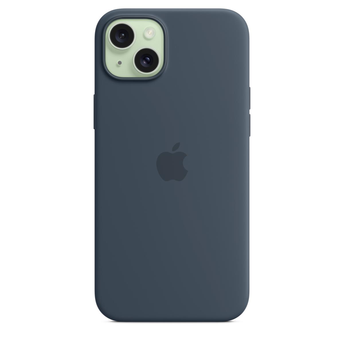 iPhone 15 Plus - Silicone Case With Magsafe - Storm Blue