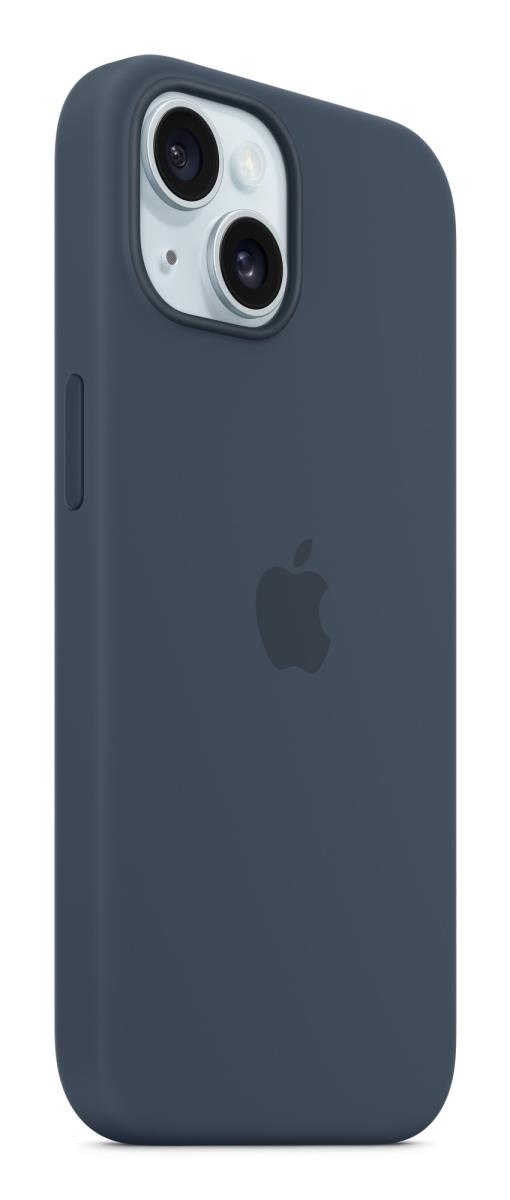 iPhone 15 - Silicone Case With Magsafe - Storm Blue
