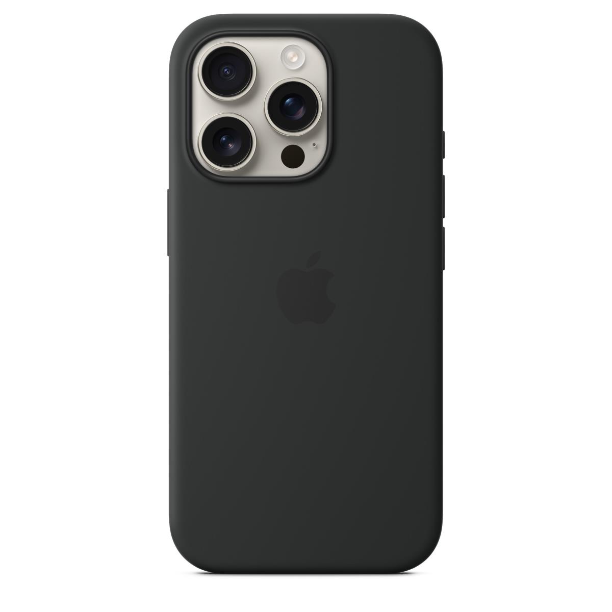 iPhone 16 Pro - Silicone Case With Magsafe - Black