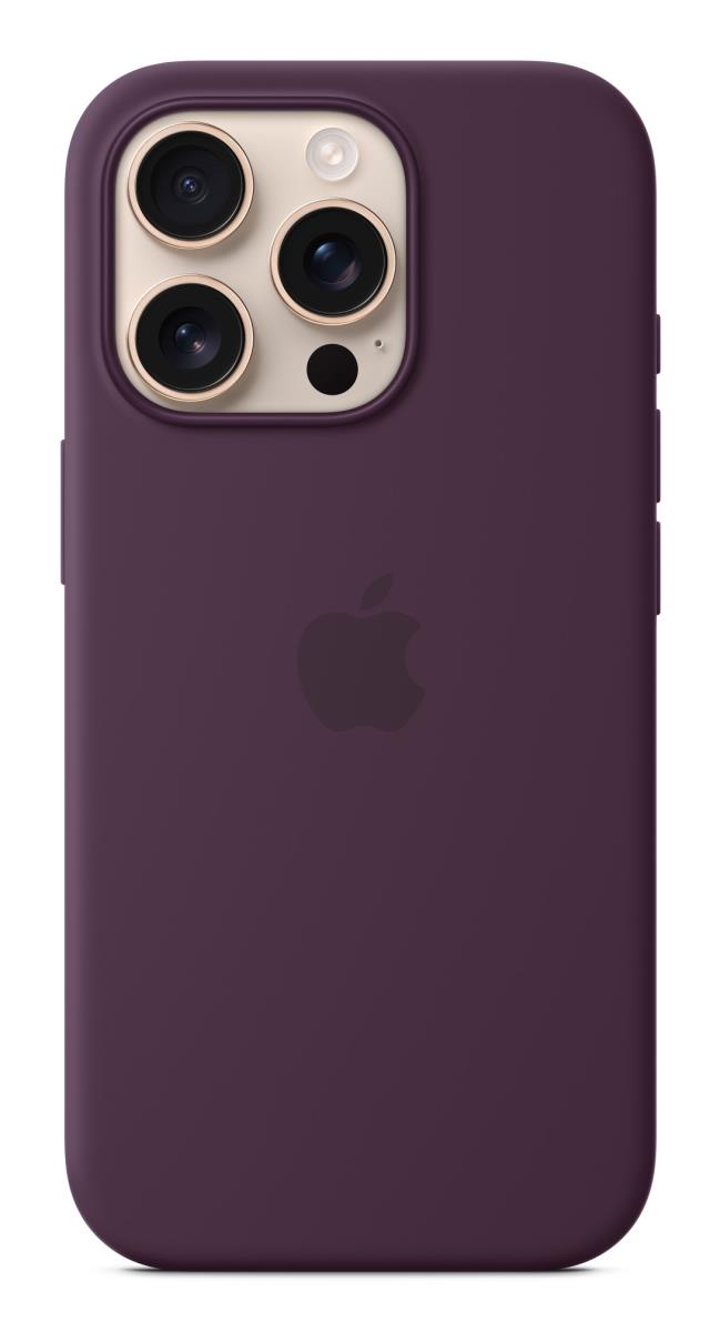 iPhone 16 Pro - Silicone Case With Magsafe - Plum