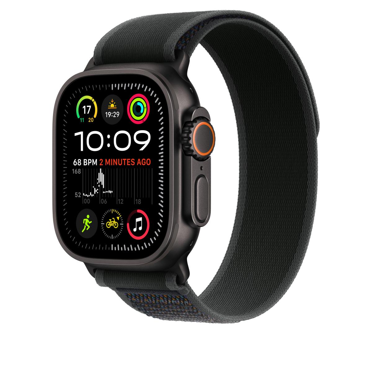 49mm Black Trail Loop - S/m - Black Titanium Finish