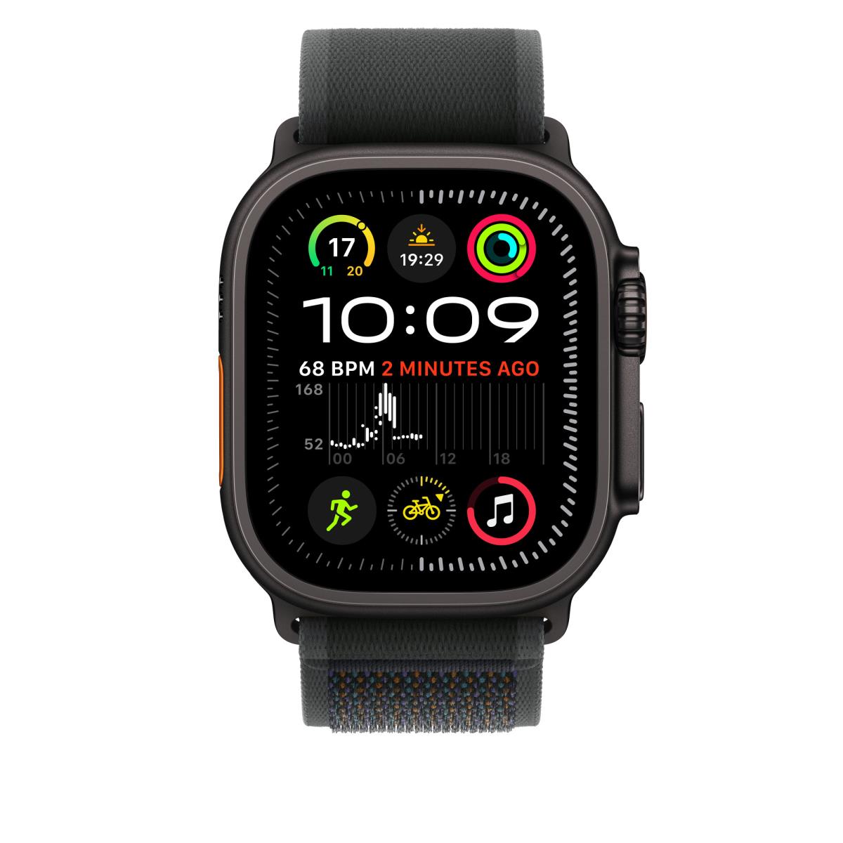 49mm Black Trail Loop - S/m - Black Titanium Finish
