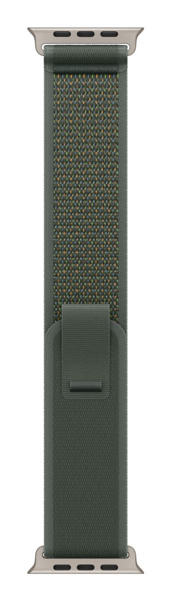 49mm Green Trail Loop - M/l - Natural Titanium Finish