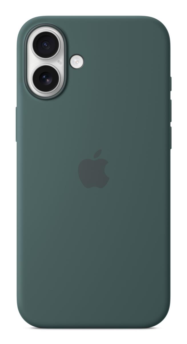 iPhone 16 Plus - Silicone Case With Magsafe - Lake Green