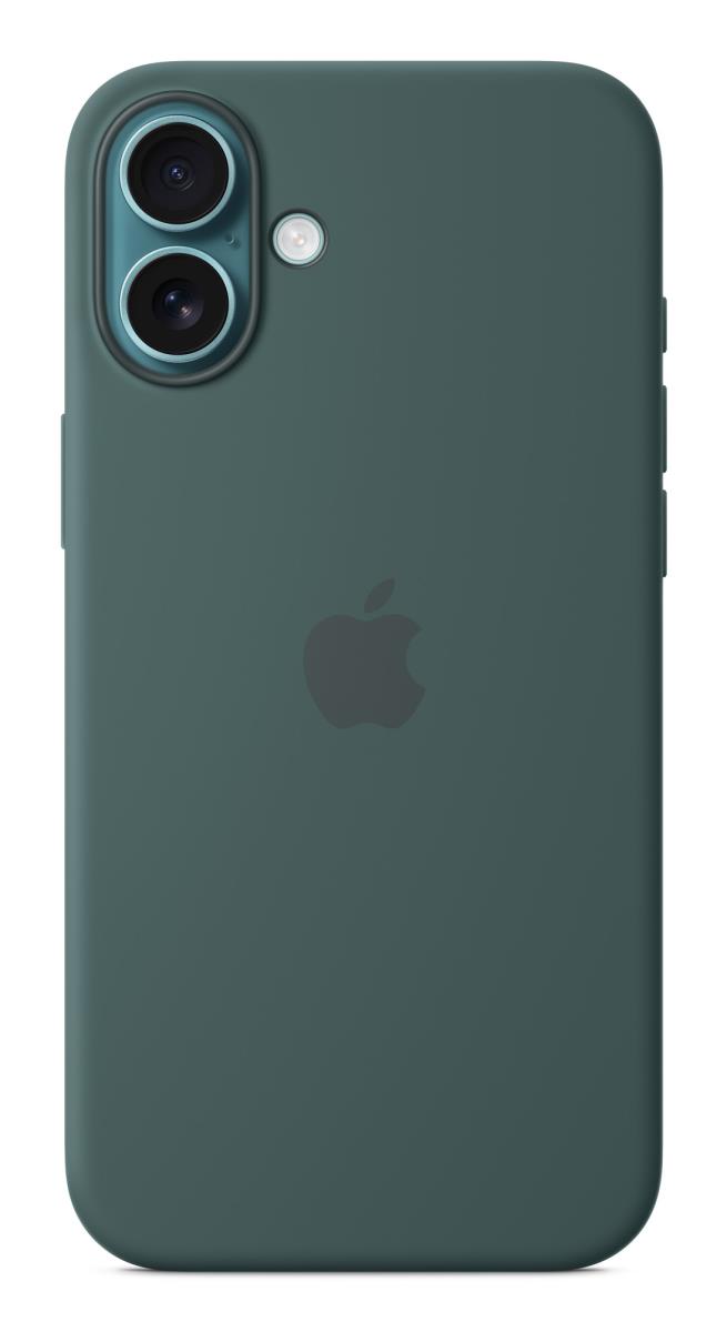 iPhone 16 Plus - Silicone Case With Magsafe - Lake Green