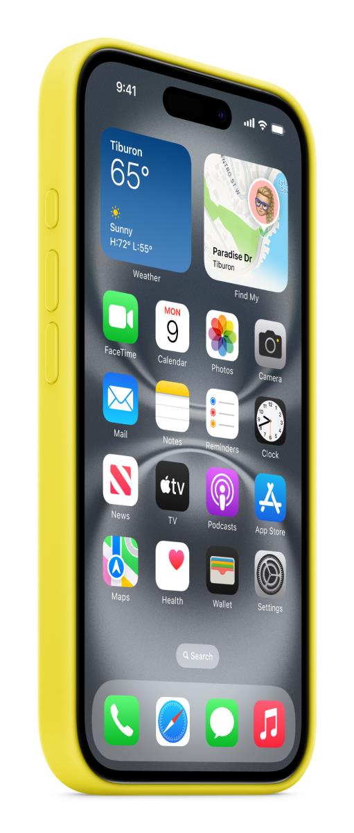 iPhone 16 - Silicone Case With Magsafe - Star Fruit