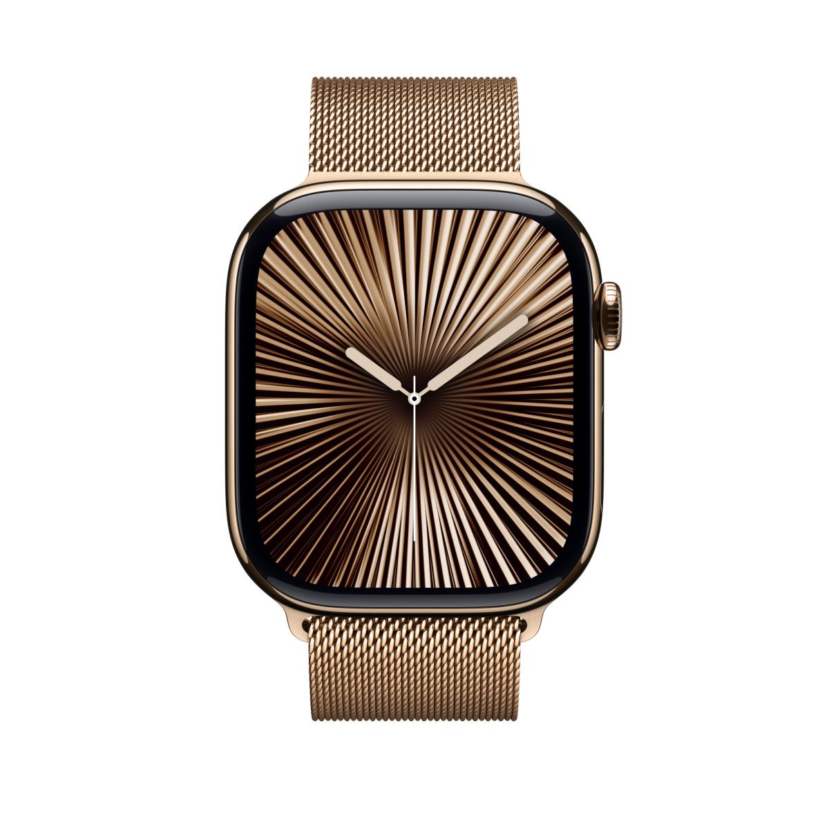 46mm Gold Milanese Loop - M/l