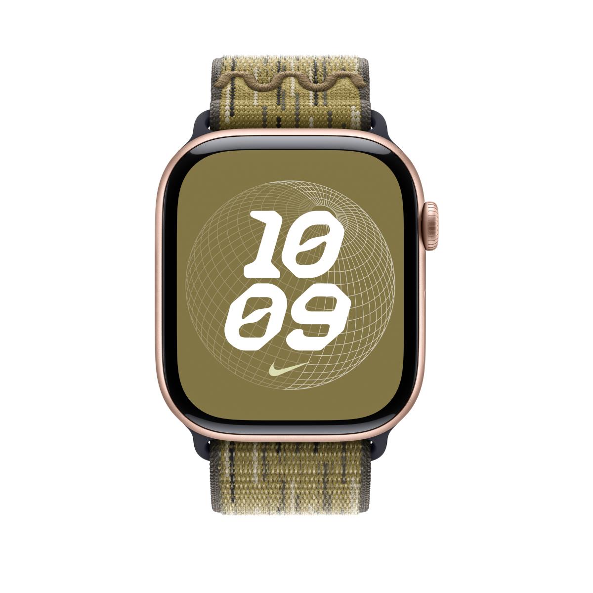 46mm Green/grey Nike Sport Loop