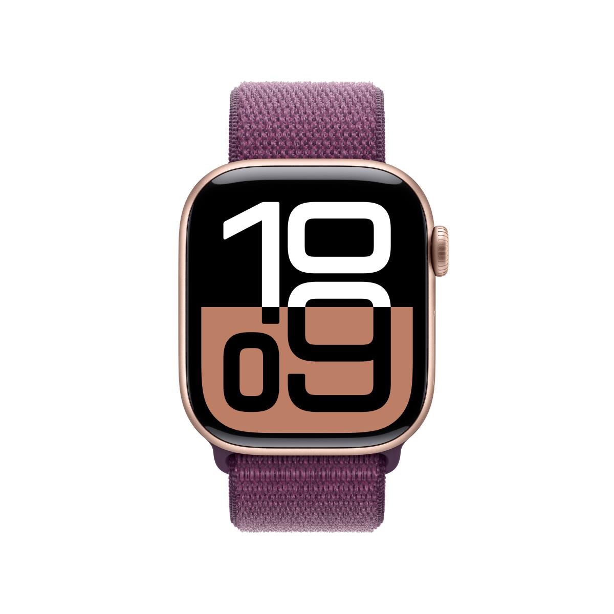 Watch Series 10 Gps + Cellular 42mm Rose Gold Aluminium Case With Plum Spo