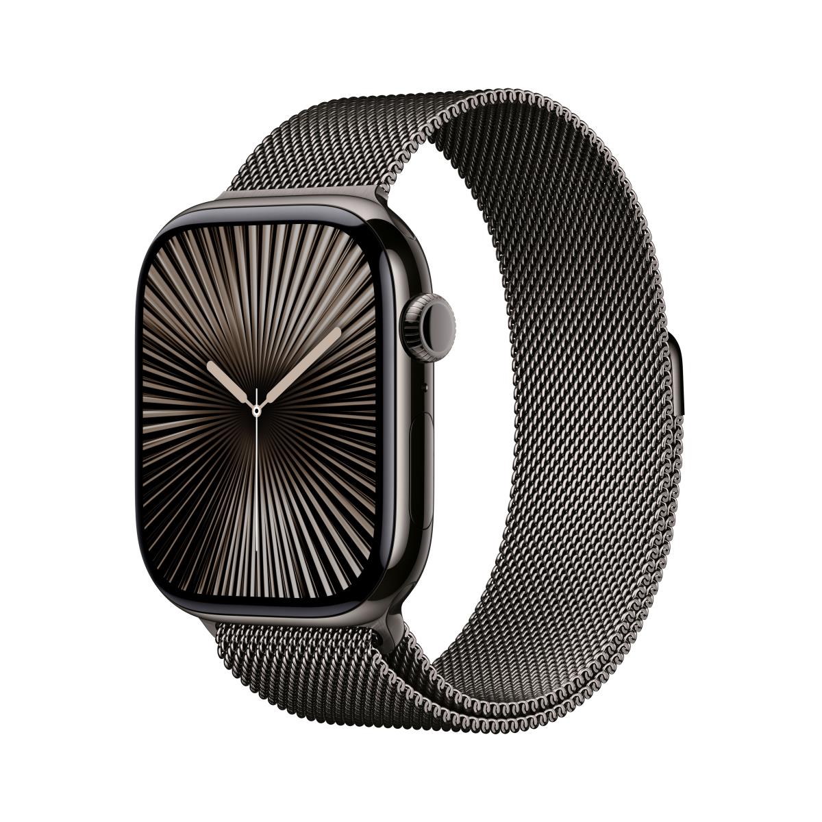 Watch Series 10 Gps + Cellular 46mm Slate Titanium Case With Slate Milanese Loop - M/l