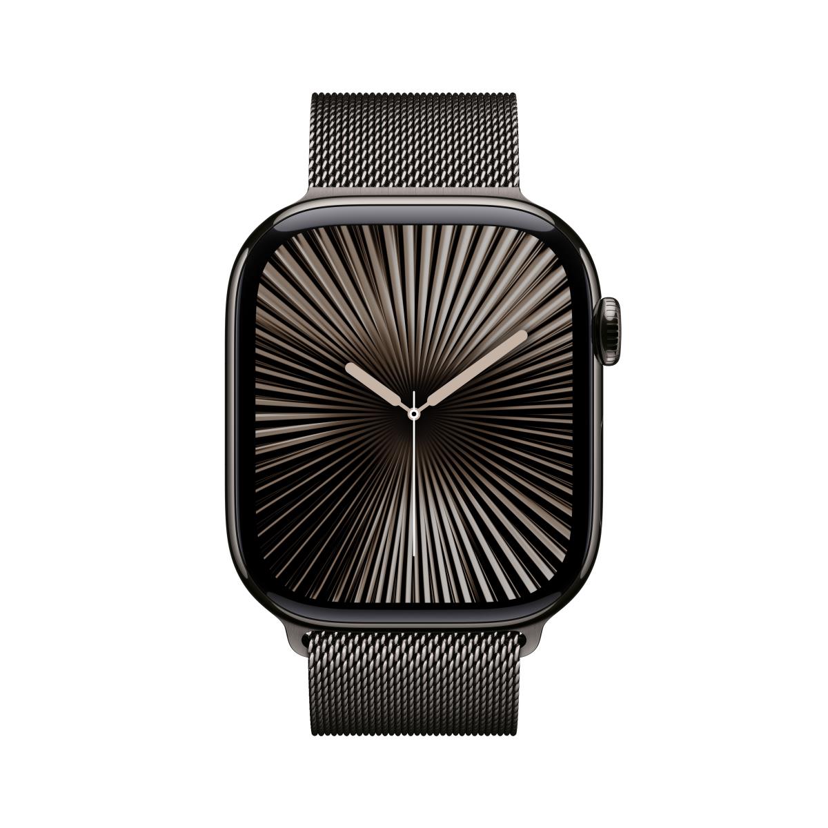 Watch Series 10 Gps + Cellular 46mm Slate Titanium Case With Slate Milanese Loop - M/l