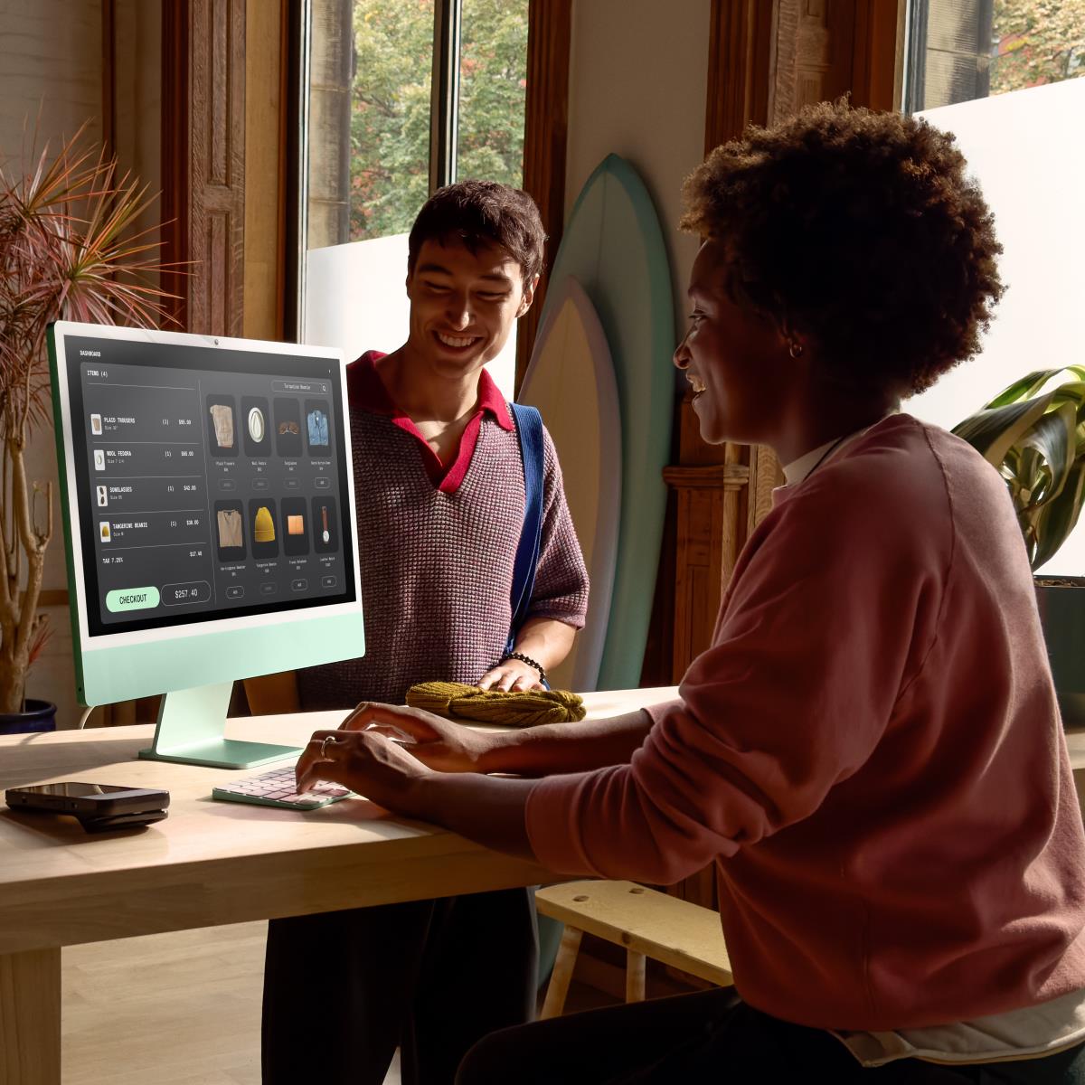 iMac - 24in - Green - M4 - 10-cpu/10-gpu - 16GB Ram - 512GB SSD - 4.5k Retina Display