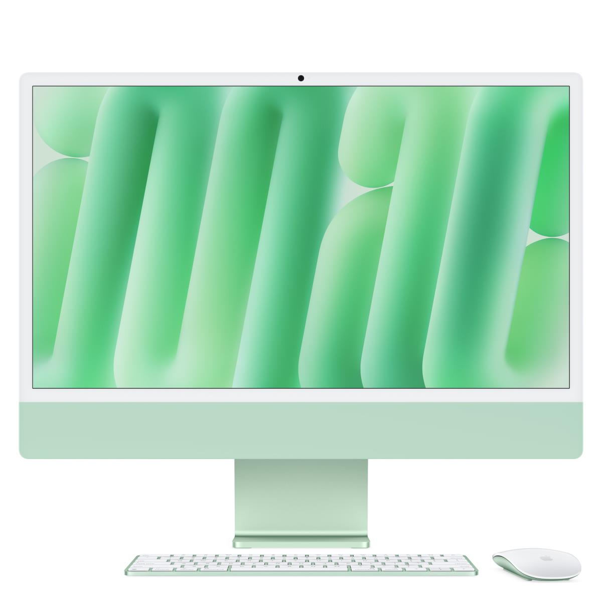 iMac - 24in - Green - M4 - 8-cpu/8-gpu - 16GB Ram - 256GB SSD - 4.5k Retina Display