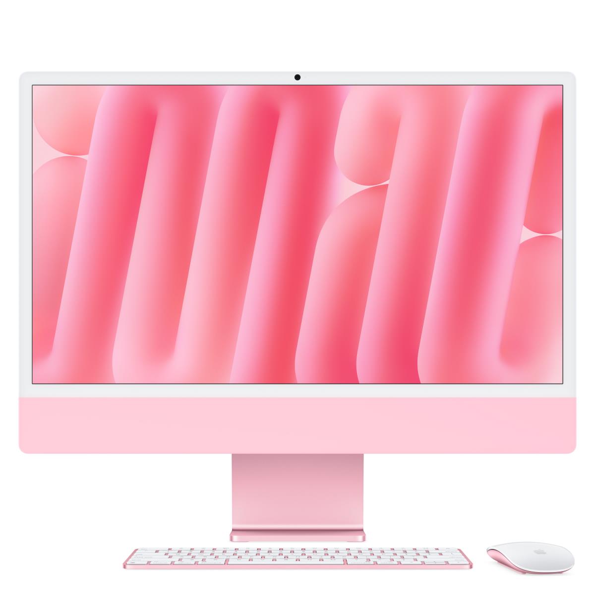 iMac - 24in - Pink - M4 8-cpu/8-gpu - 16GB Ram - 256GB SSD - 4.5k Retina Display