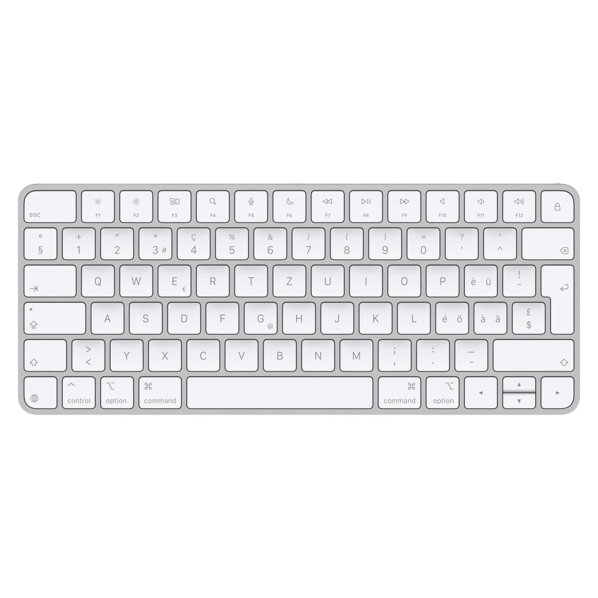 Magic Keyboard For Apple Silicon - White Keys - Qwertzu Swiss (MXCL3SM/A)