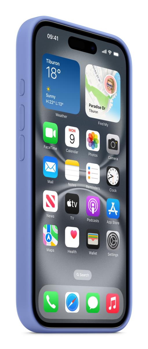 iPhone 16 - Silicone Case With Magsafe - Periwinkle