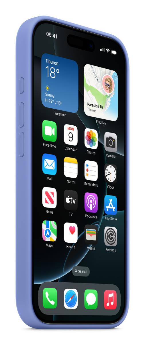 iPhone 16 Pro - Silicone Case With Magsafe - Periwinkle