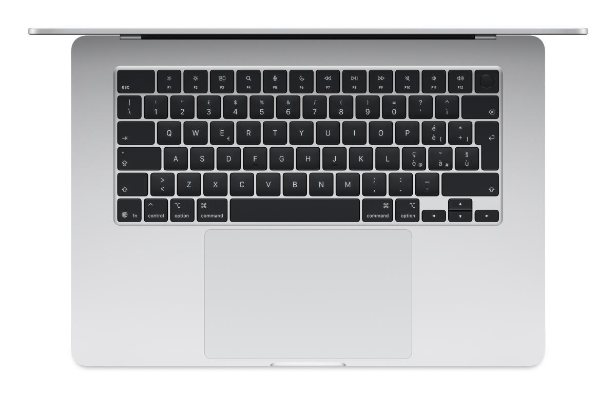 MacBook Air - 15in - M4 10-cpu/10-gpu - 24GB Ram - 512GB - Silver - Azerty French