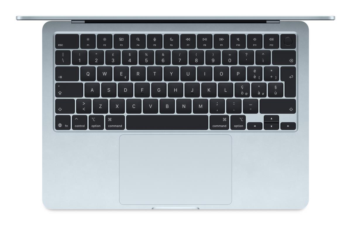 MacBook Air - 13in - M4 10-cpu/10-gpu - 24GB Ram - 512GB - Sky Blue - Azerty French