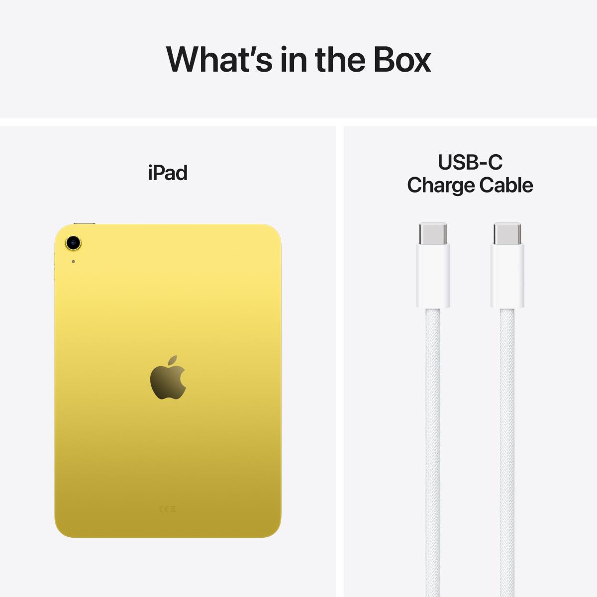 iPad (2025) - 11in - Wi-Fi - 256GB - Yellow