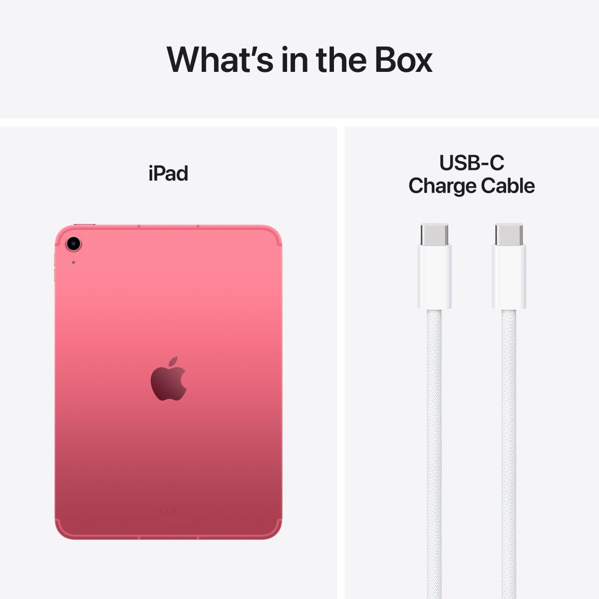 iPad (2025) - 11in - Wi-Fi + Cellular - 256GB - Pink
