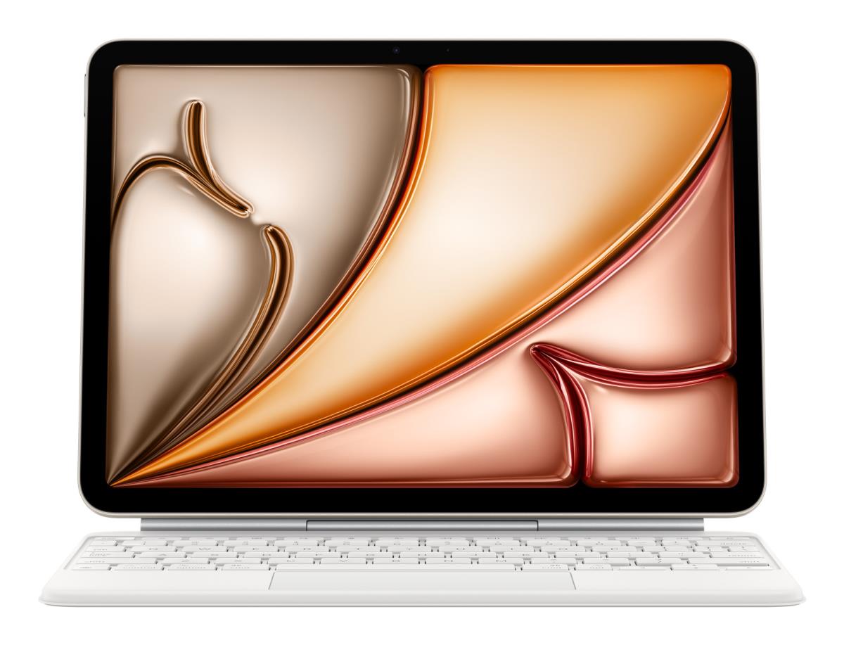 Magic Keyboard For iPad Air 11-inch (m2/m3/m4) - White - Qwertzu German