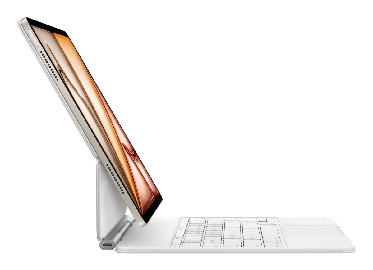 Magic Keyboard For iPad Air 13-inch (m3) - White - Qwertzu German