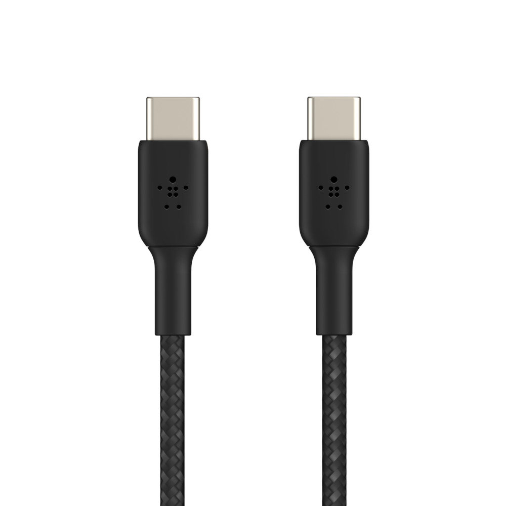 USB-c To USB-c Cable Braided 1m Black