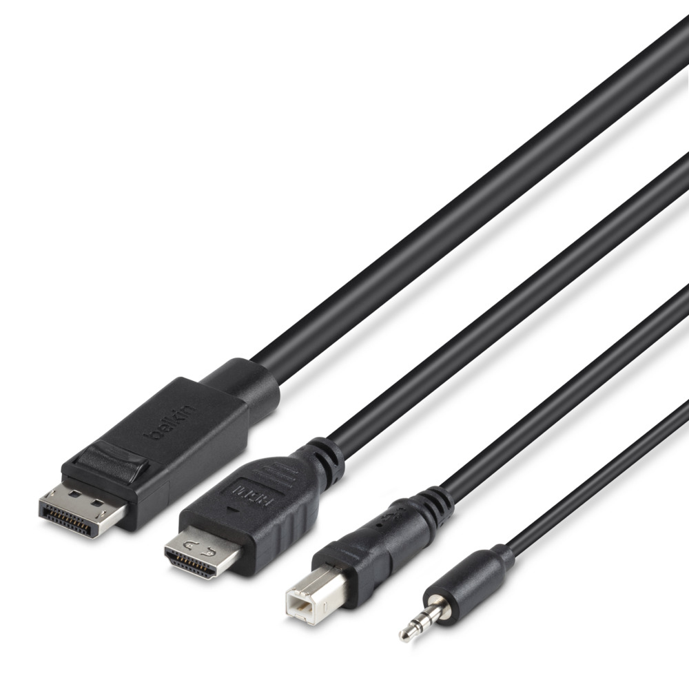 Taa Dual (1) Hdmi-hdmi (1) Dp-dp With USB A